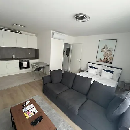 West Budapest-edge Of Downtown-free Parking Apartment